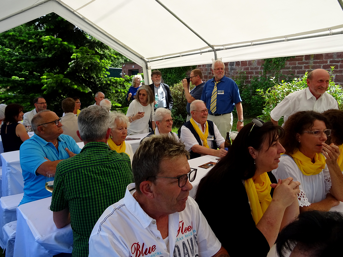 Hausübergabe Vereinshaus am 26.05.2018