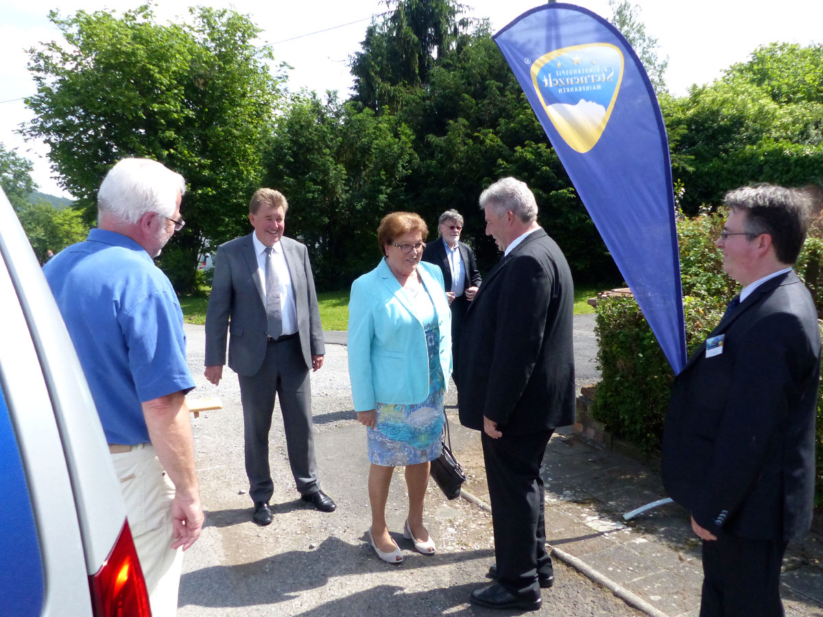 Hausübergabe Vereinshaus am 26.05.2018