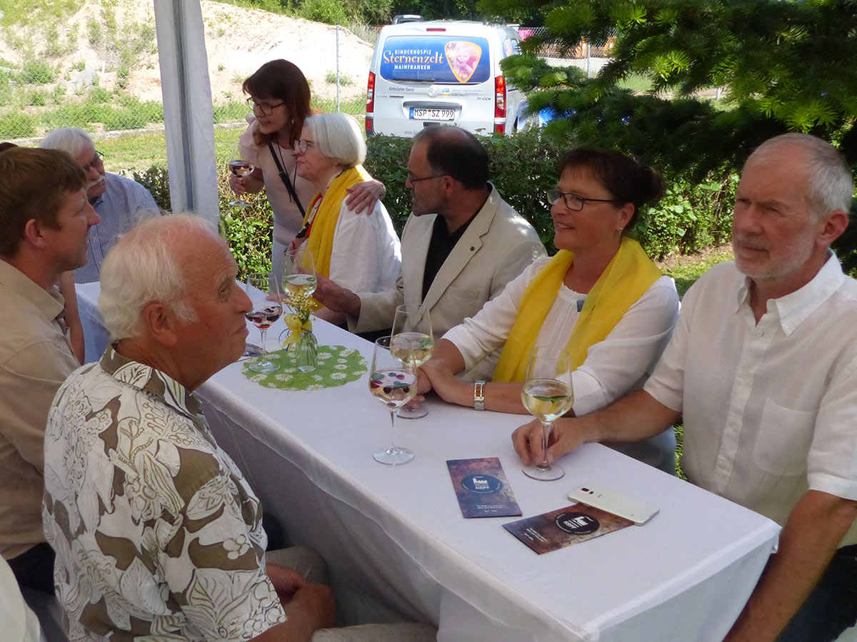 Hausübergabe Vereinshaus am 26.05.2018